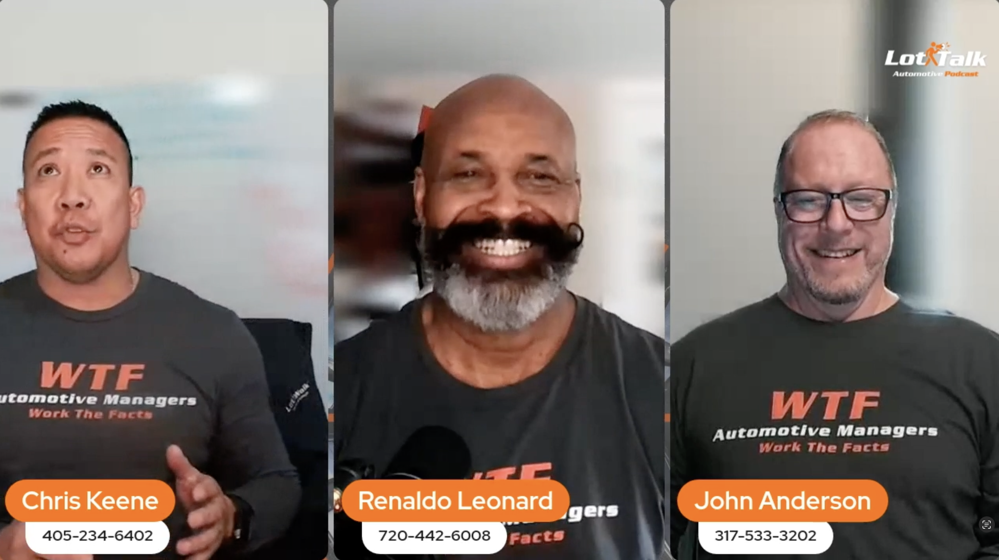 Hosts of LotTalk podcast interview special guest Jamil